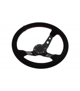 Steering wheel Pro 350mm offset:80mm Suede Black