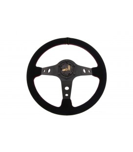 Steering wheel Pro 350mm offset:80mm Suede Black