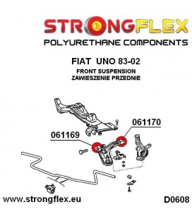 061170A: Front wishbone rear bush SPORT
