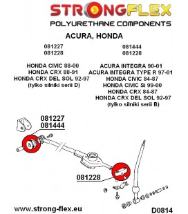 081227A: Shift lever stabilizer bush SPORT