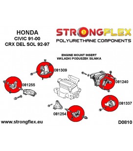 081240B: Engine rear mount inserts