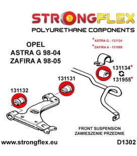 131131A: Front wishbone rear bush SPORT