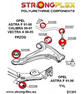 131136B: Rear subframe bush