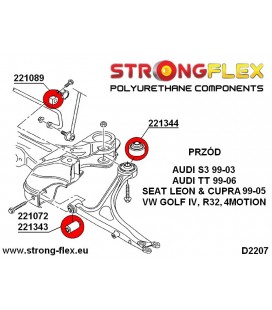 221089A: Front anti roll bar bush SPORT