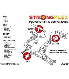 221402A: Front wishbone front bush SPORT