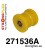 271536A: Rear lower inner arm bush SPORT