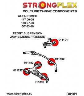 016079B: Full suspension bush kit