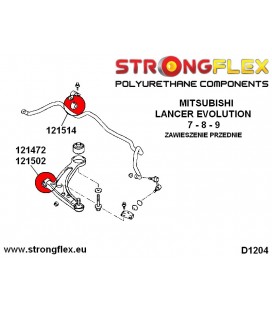 126144B: Full suspension bush kit