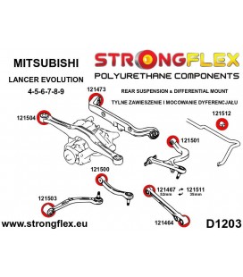 126144B: Full suspension bush kit