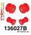 136027B: Front wishbone bush kit