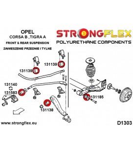 136052B: Front suspension bush kit