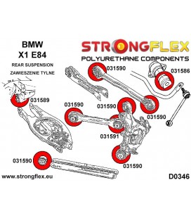 031590A: Rear upper control arm to chassis bush SPORT