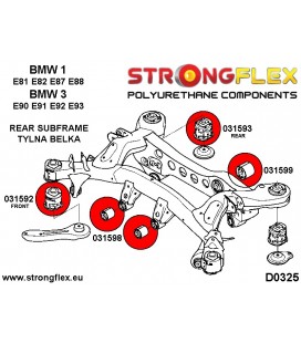 031592B: Rear subframe - front bush