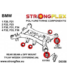 031592B: Rear subframe - front bush