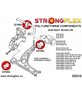 226174A: Full suspension bush kit SPORT