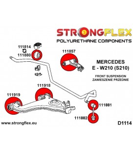 111814A: Front anti roll bar - inner bush SPORT