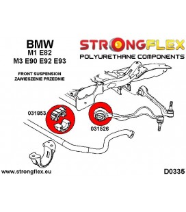 036230A: Full suspension bush kit SPORT