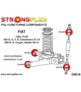 061954A: Rear trailing arm bush SPORT