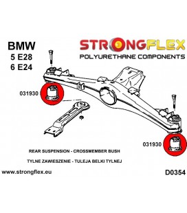 031930A: Rear crossmember bush SPORT