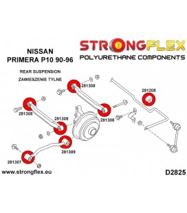 281309B: Rear trailing arm to hub bush