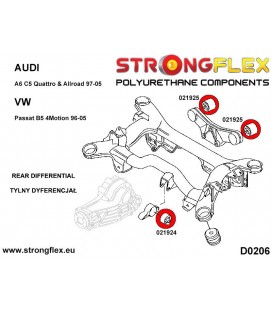 021924B: Rear diff mount - front bush