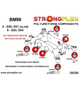 031940A: Rear diff mount - rear bush SPORT