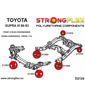 211901A: Front subframe bush SPORT