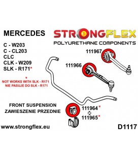 111966A: Front suspension - front bush SPORT