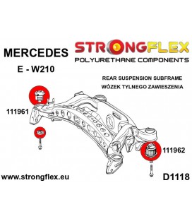 116243A: Full suspension bush kit SPORT