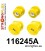 116245A: Rear subframe bush kit SPORT