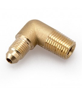 Adapter 14" NPT to AN4 90 degrees BRASS