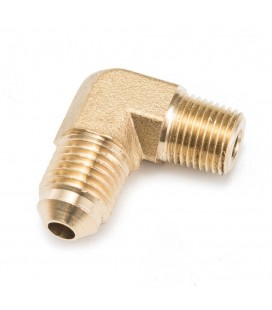 Adapter 18" to AN4 90 degrees BRASS