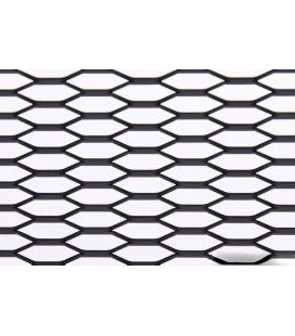 ALUMINIUM MESH GRILL HONEY COMB BLACK 120 40cm