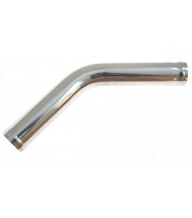 Aluminium pipe 45deg 32mm 30cm