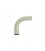Aluminium pipe 90deg 57mm 35cm