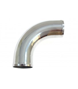 Aluminium pipe 90deg 76mm 30cm