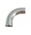 Aluminium pipe 90deg 76mm 30cm