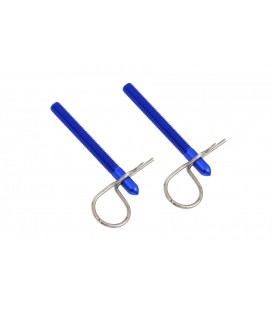 Bonnet shackle Hair Pin Blue