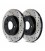 Brake disc drilled FRONT RIGHT - 128.51015R
