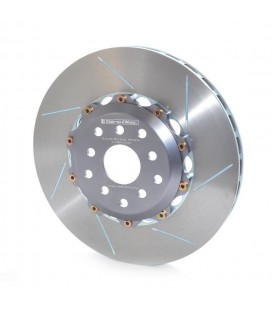 Brake disc PORSCHE 911 (991) 3.8 GT3 13+ (Iron) slotted rear left 380 mm