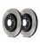 Brake disc slotted FRONT RIGHT - 126.38012SR