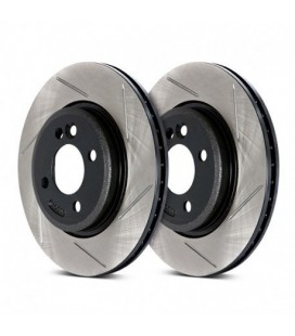 Brake disc slotted REAR LEFT - 126.33101SL