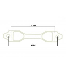 Car Battery Tie Down D1Spec 17cm red