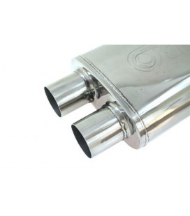 Center Muffler 63,5-57mm TurboWorks LT 409SS