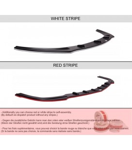 Central Rear Splitter Alfa Romeo 159 (With Vertical Bars)