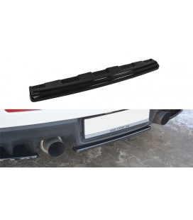 Central Rear Splitter Mitsubishi Lancer Evo X (Without Vertical Bars)