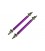 Diffuser mounting, splitter support 150mm Purple