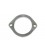 Exhaust flange connector 63mm 2 bolts