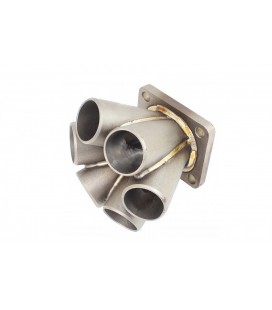 Exhaust manifold flange 6-1 connector 6-1 T4