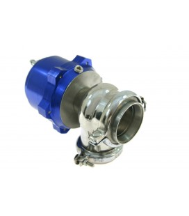 Išorinis WasteGate TurboWorks 44mm 1,0 Bar V-Band mėlynas